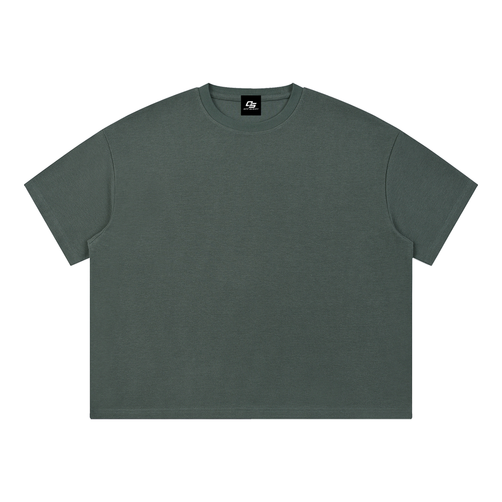 Unisex Waffle Boxy T-Shirt