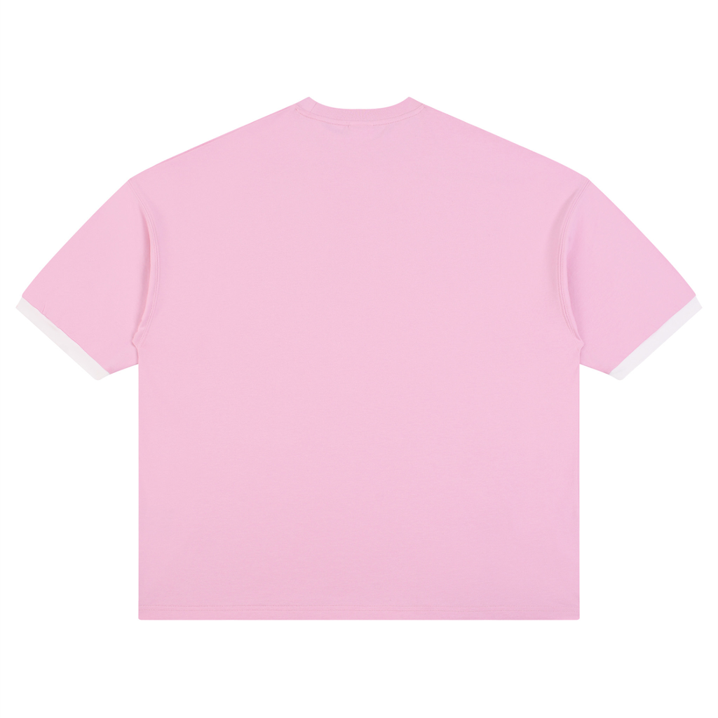 Unisex Colour Block Drop Shoulder T-Shirt