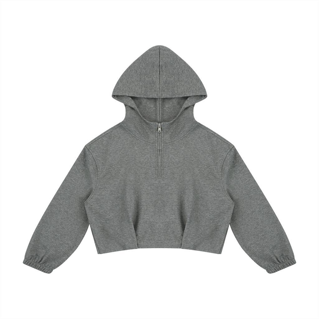 Women’s Boxy Quarter-Zip Hoodie