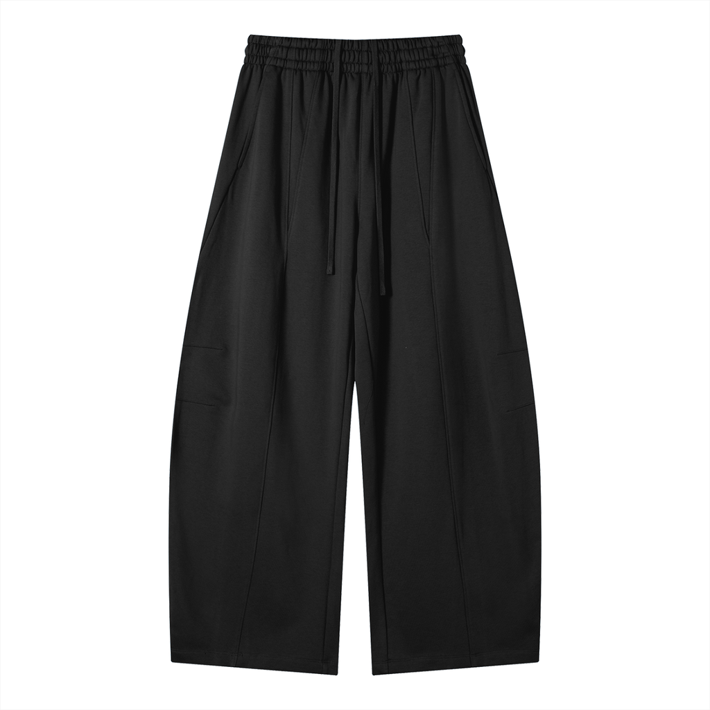 Heavyweight Wide-Leg Panel Sweatpants