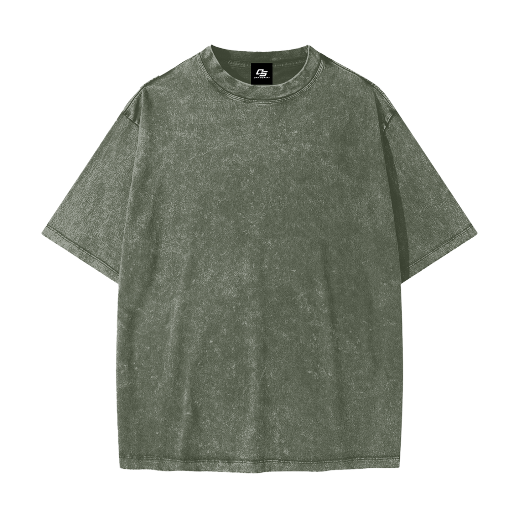 Heavyweight Snow Washed T-Shirt