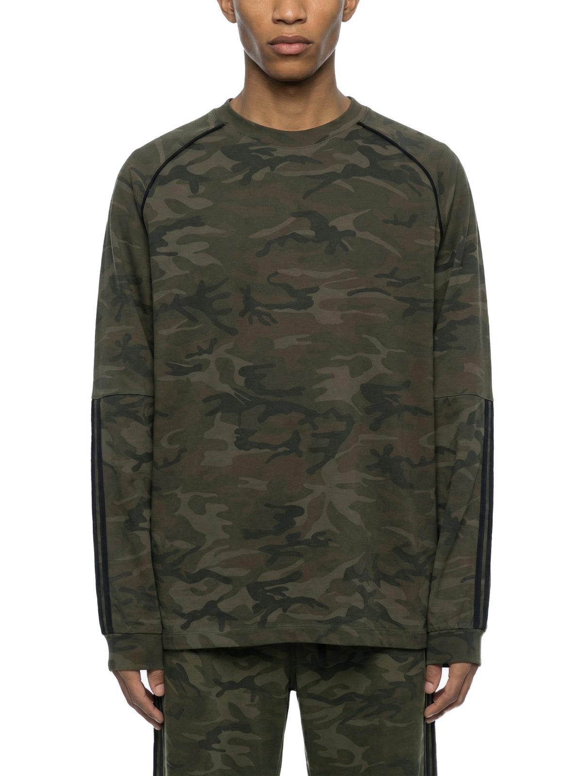 Unisex Camo Loose Long Sleeve T-Shirt