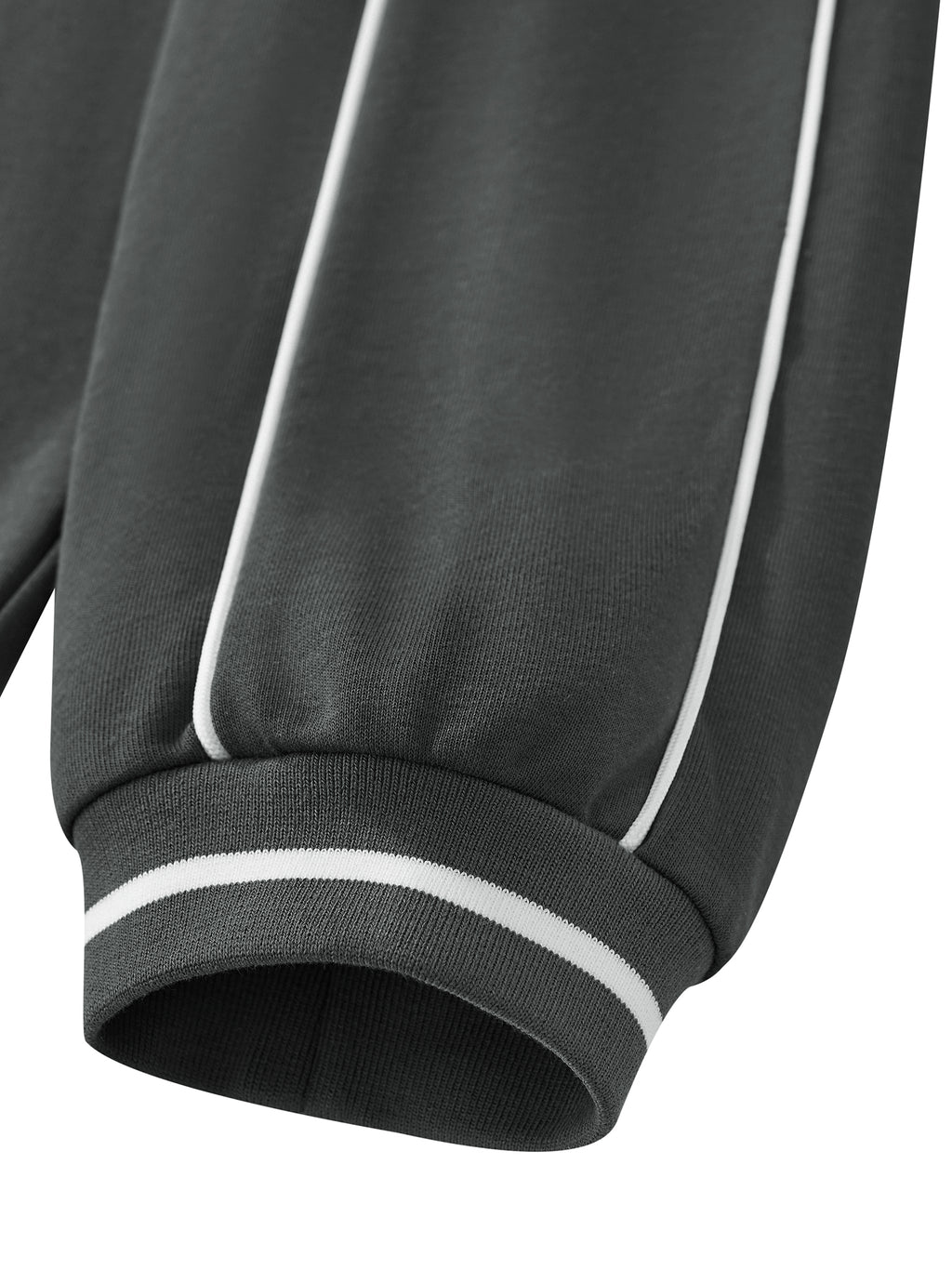 Unisex Color Block V-Neck Sweatshirt
