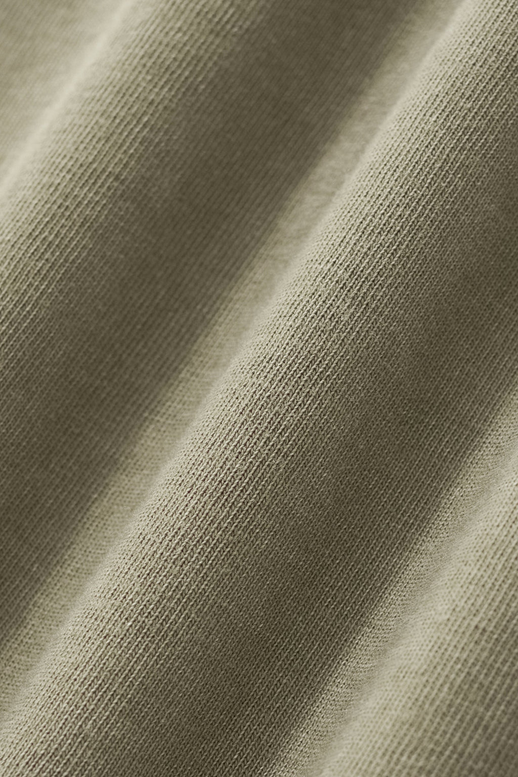 Unisex vintage-washed boxy T-shirt detail view