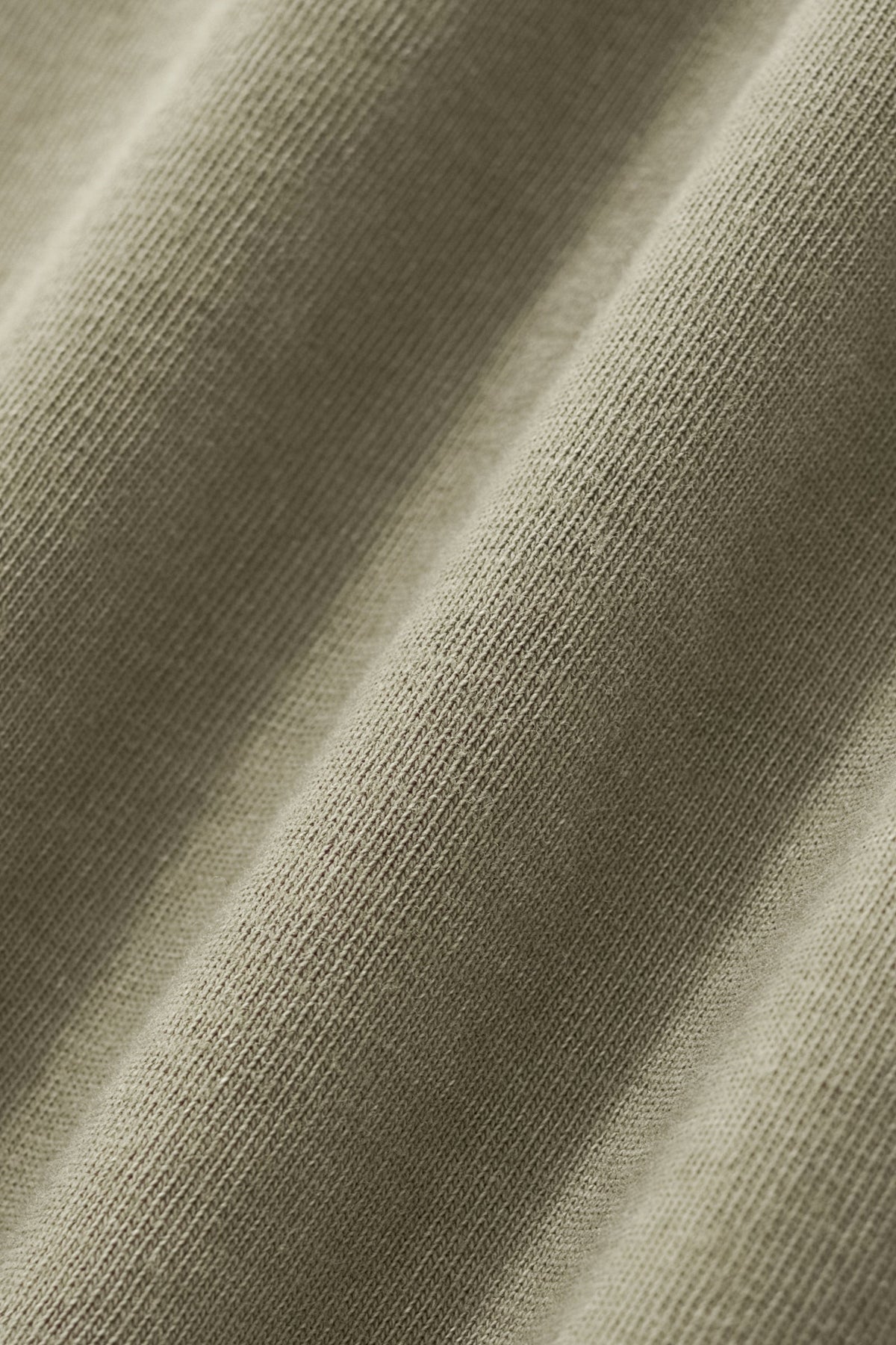 Unisex vintage-washed boxy T-shirt detail view