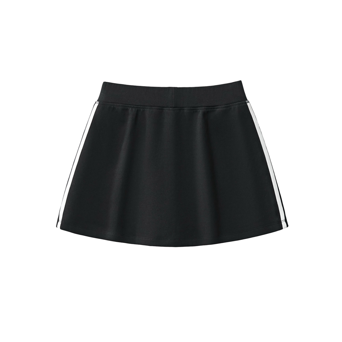 Off Script Women’s Taped Cooling Performance Short Skirt - Black back