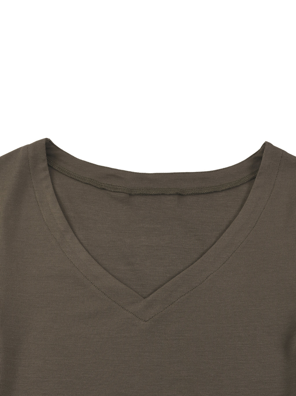 Women’s Tencel Slim Fit V-Neck T-Shirt
