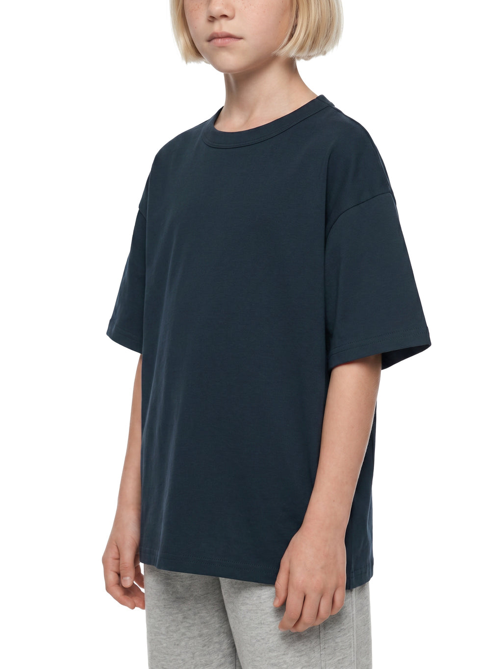 Kids' Loose-Fit Drop-Shoulder T-Shirt