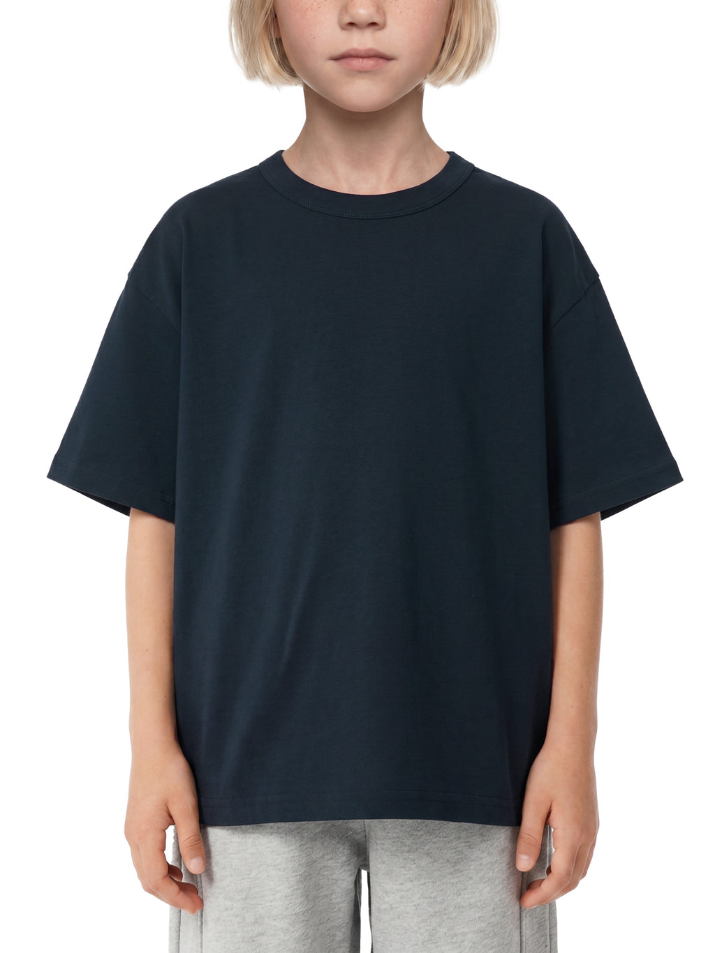 Kids' Loose-Fit Drop-Shoulder T-Shirt