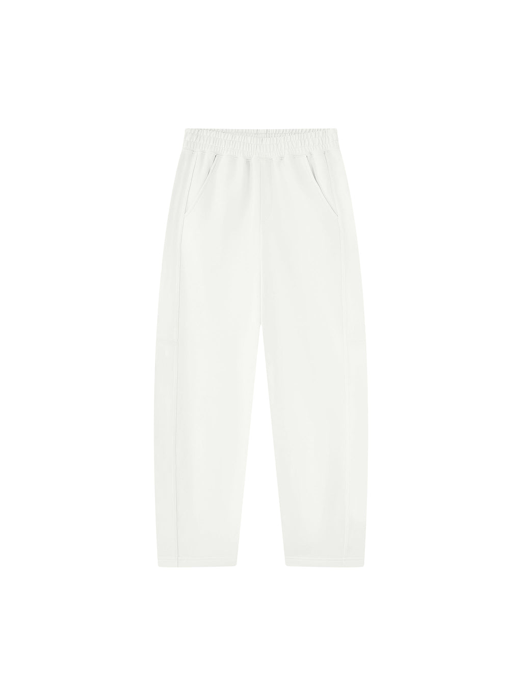 Unisex Tapered Straight Hem Sweatpants