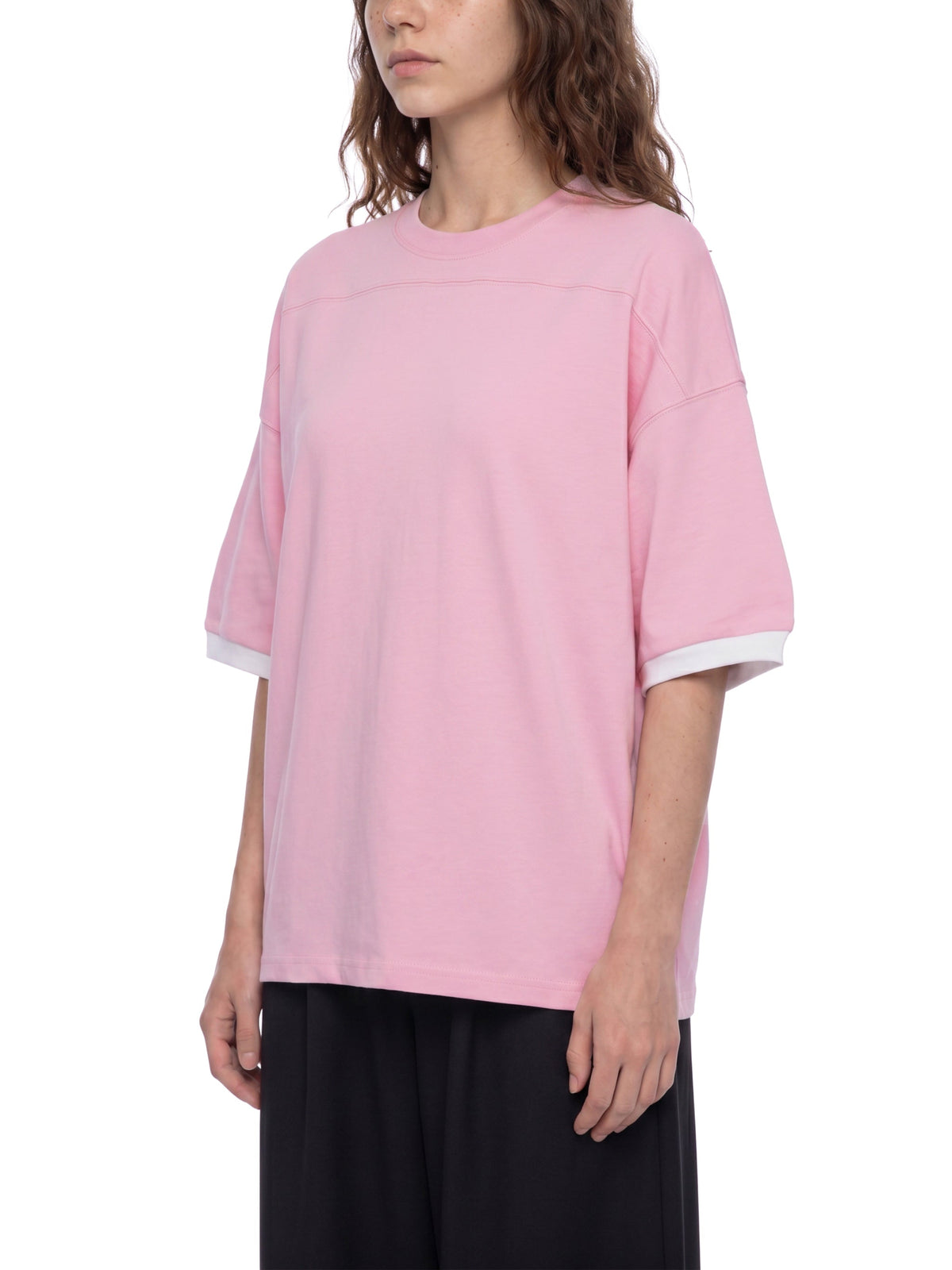 Unisex Colour Block Drop Shoulder T-Shirt