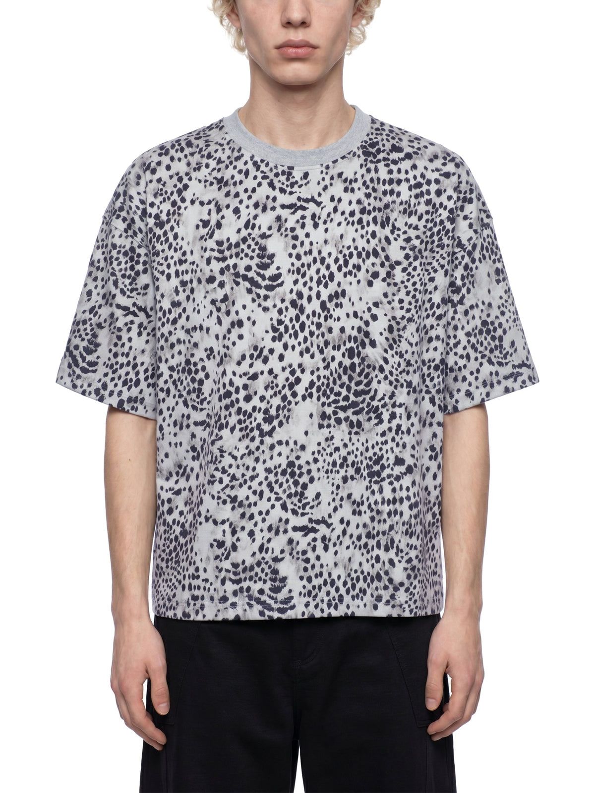 Unisex Leopard Print Boxy T-Shirt