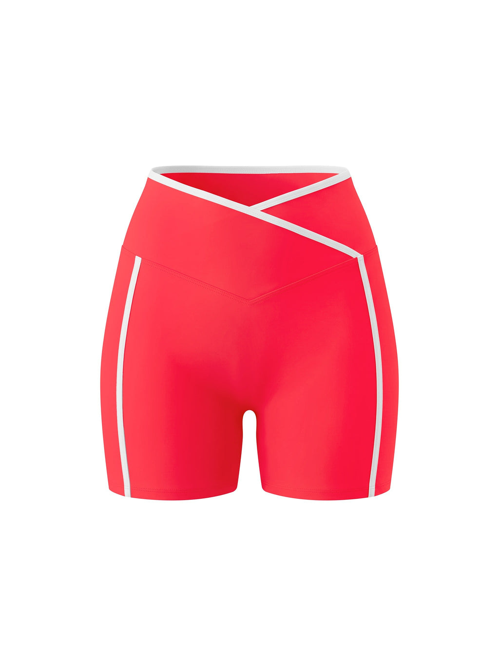 Women’s High Rise Color Block Yoga Shorts