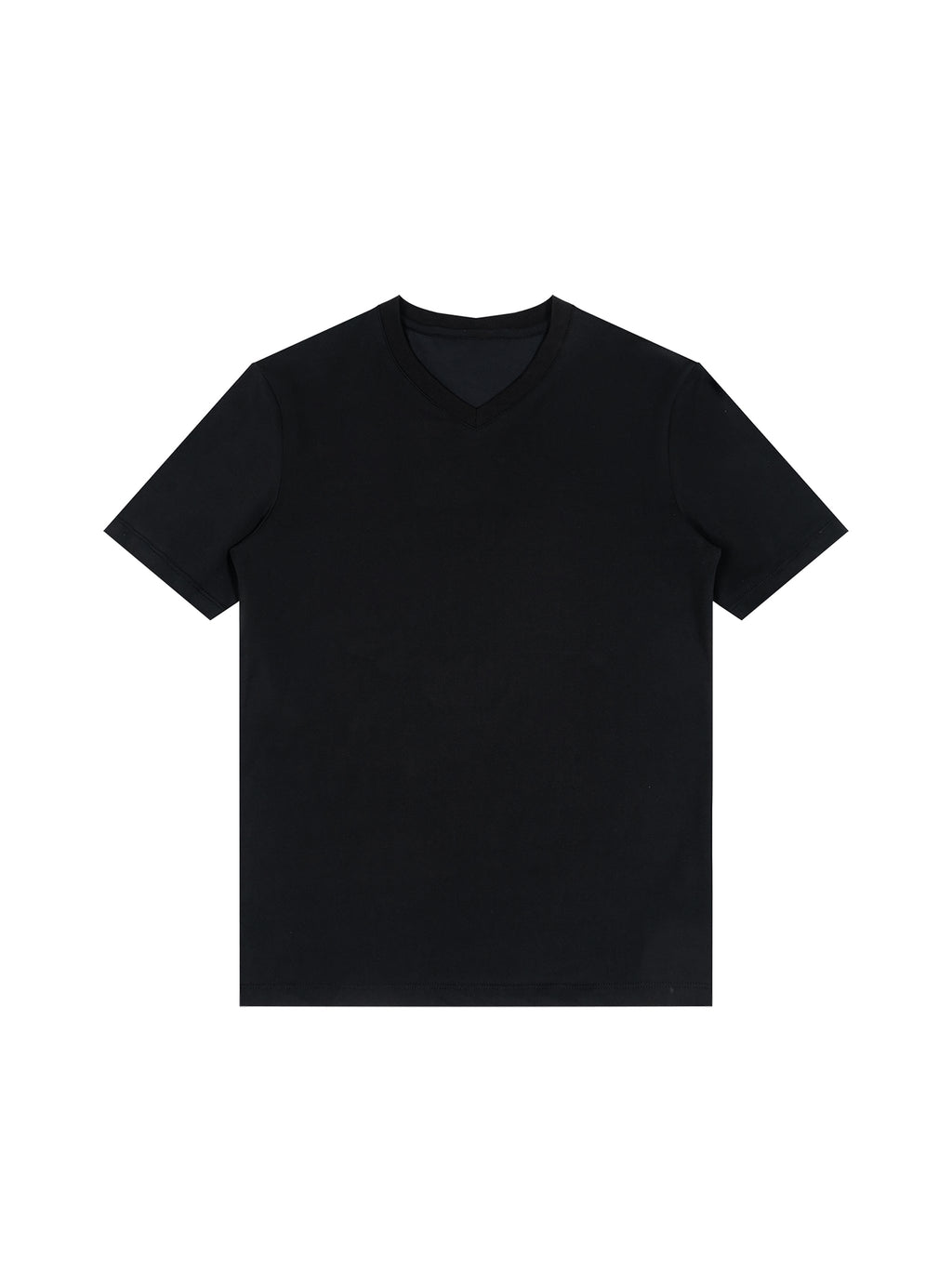 Men's Solid V-Neck T-Shirt