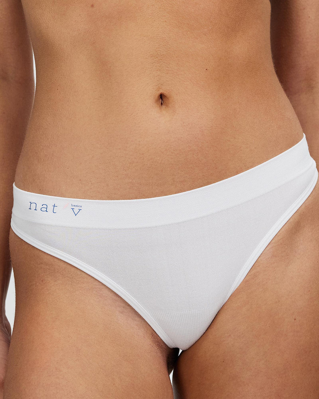 Cheeky Modal G-String Underwear - White