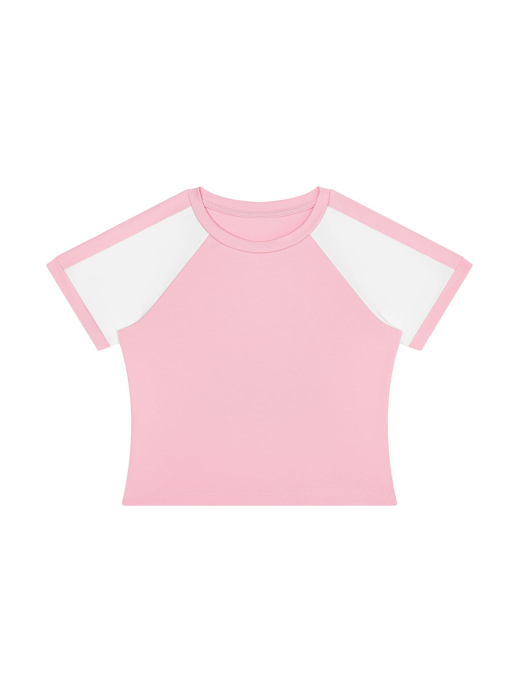 Women’s Slim Raglan Color Block T-Shirt