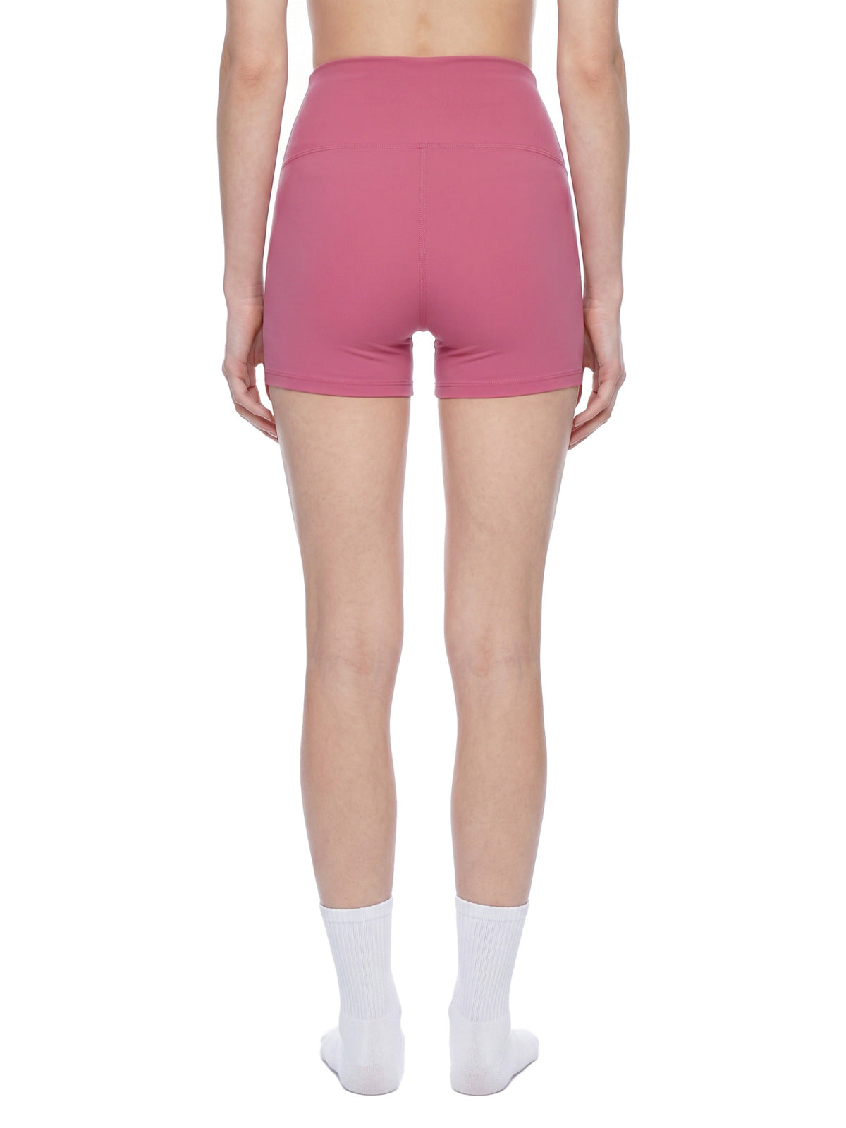 Women’s High-Waist Color Block Yoga Shorts