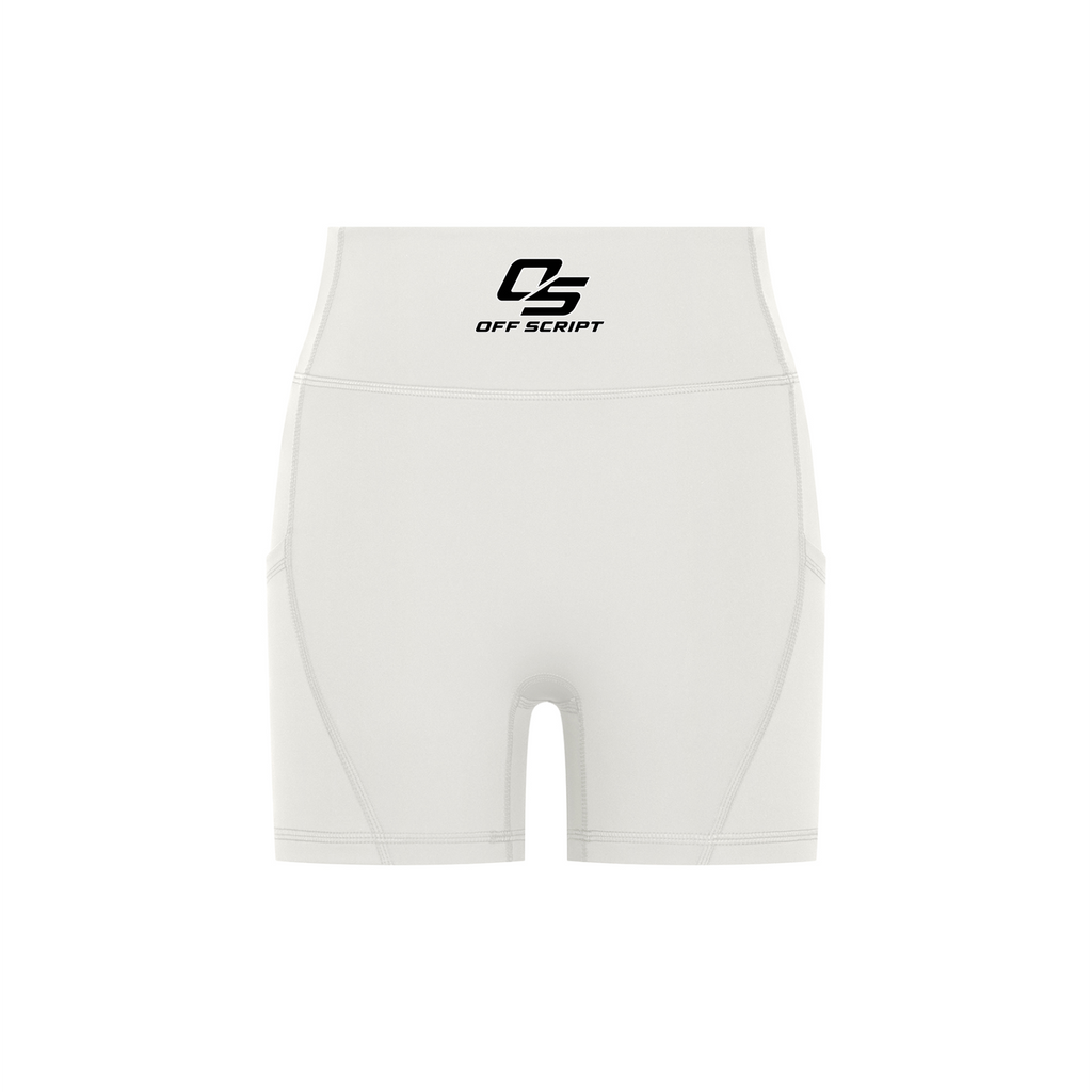Off Script Women’s High-Waisted Pocket Biker Shorts