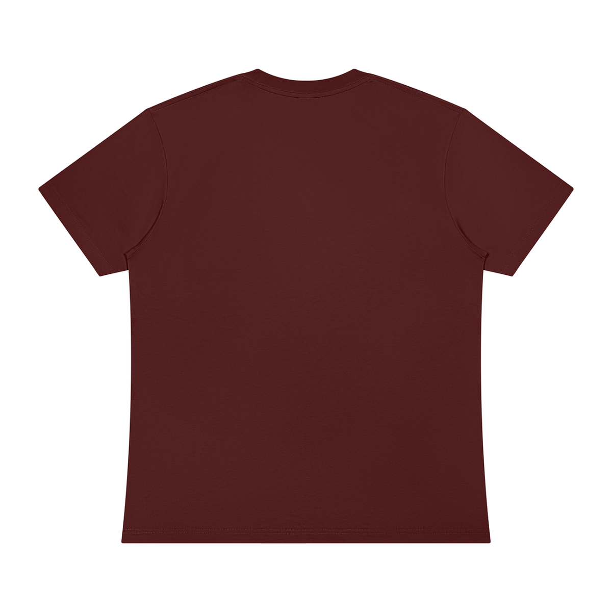 Off Script Sorona Crewneck T-Shirt - Jujube Red back view