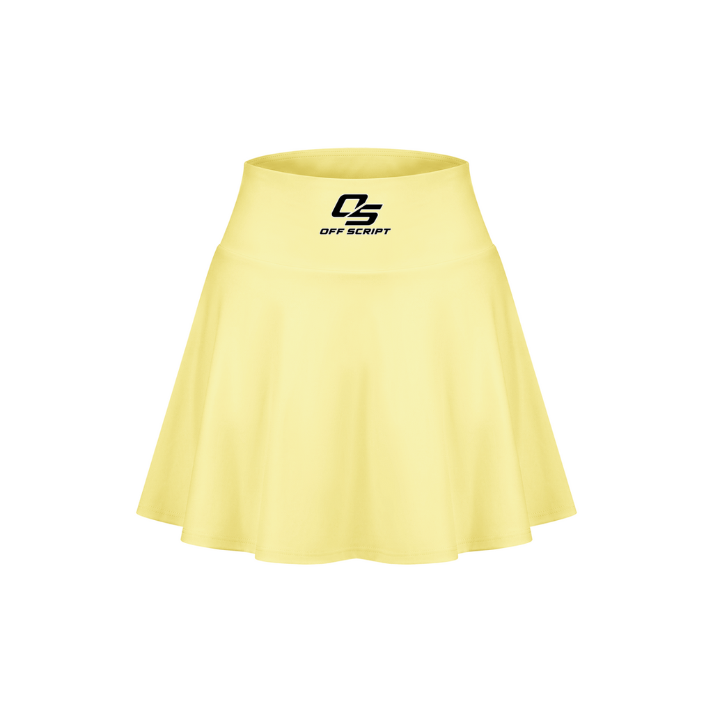 Off Script Women’s Pleated A-Line Skirt