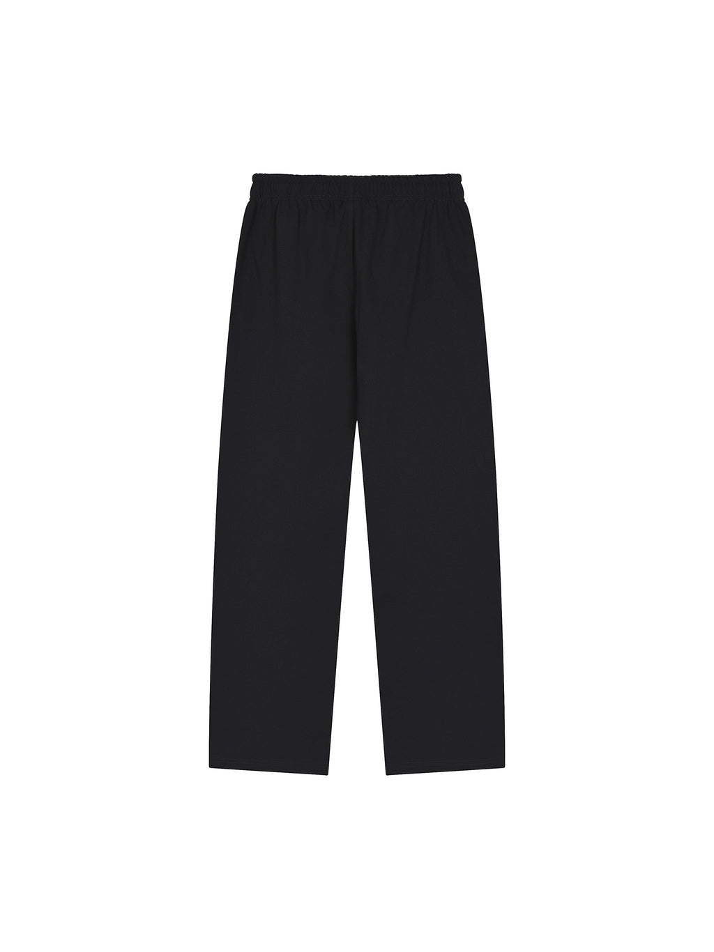 Solid Colour Straight-Leg Sweatpants