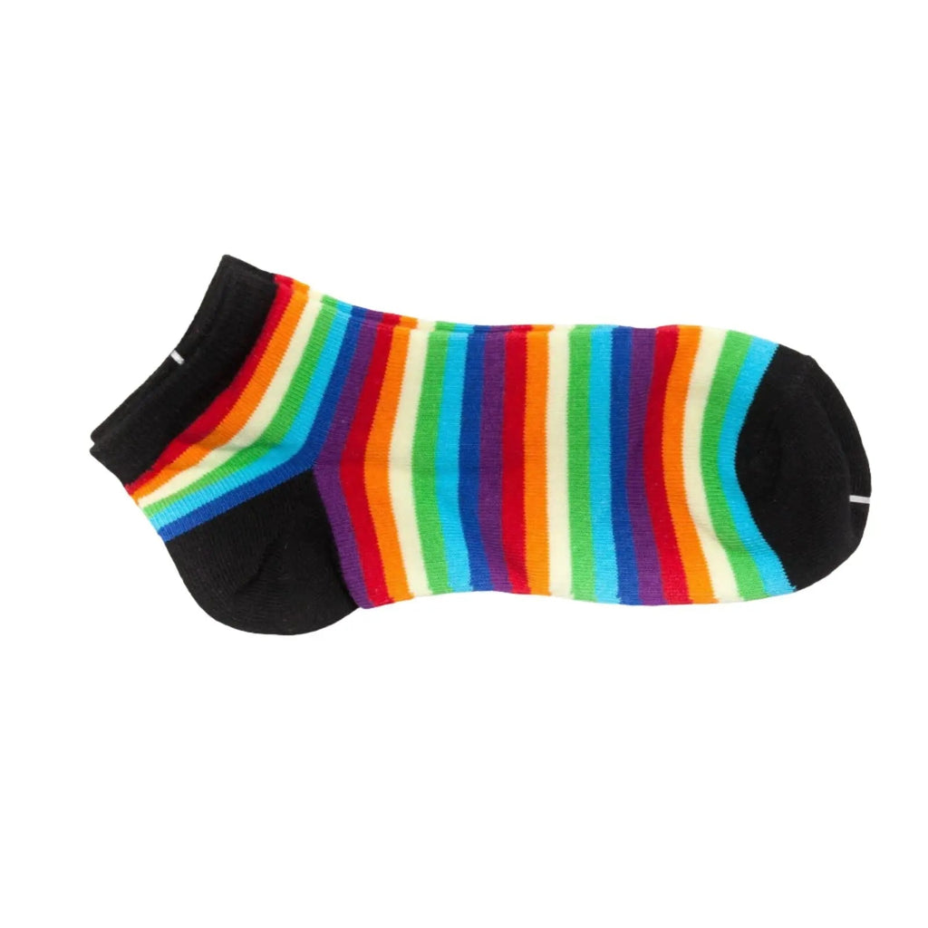 4 Pairs Rainbow Socks Ankle Cotton Socks 2-8 for Women