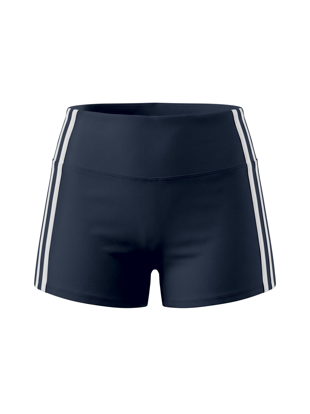 Women’s High-Waist Color Block Yoga Shorts