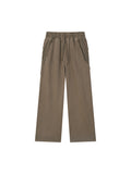 Snow Washed Tape Raw-Edge Sweatpants