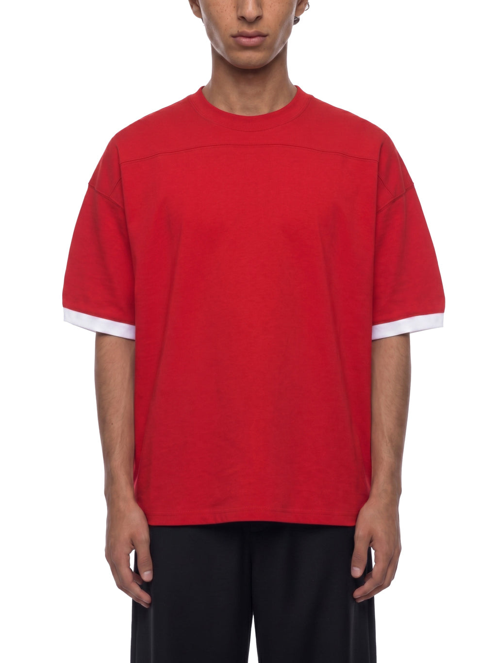 Unisex Colour Block Drop Shoulder T-Shirt
