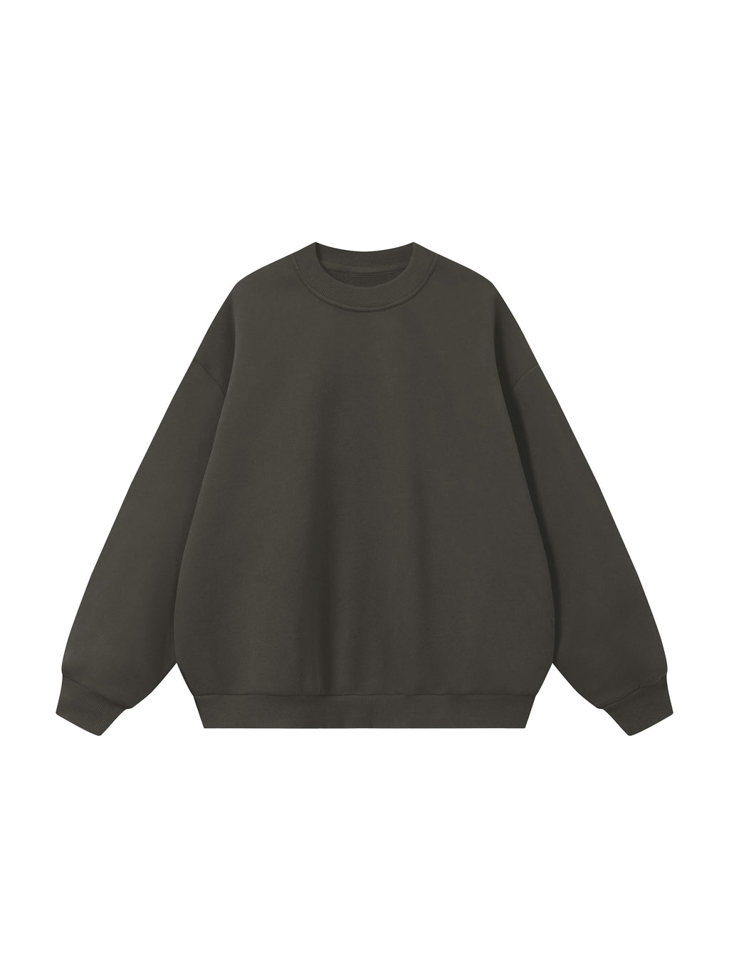 Boxy Fleece Crewneck Sweatshirt