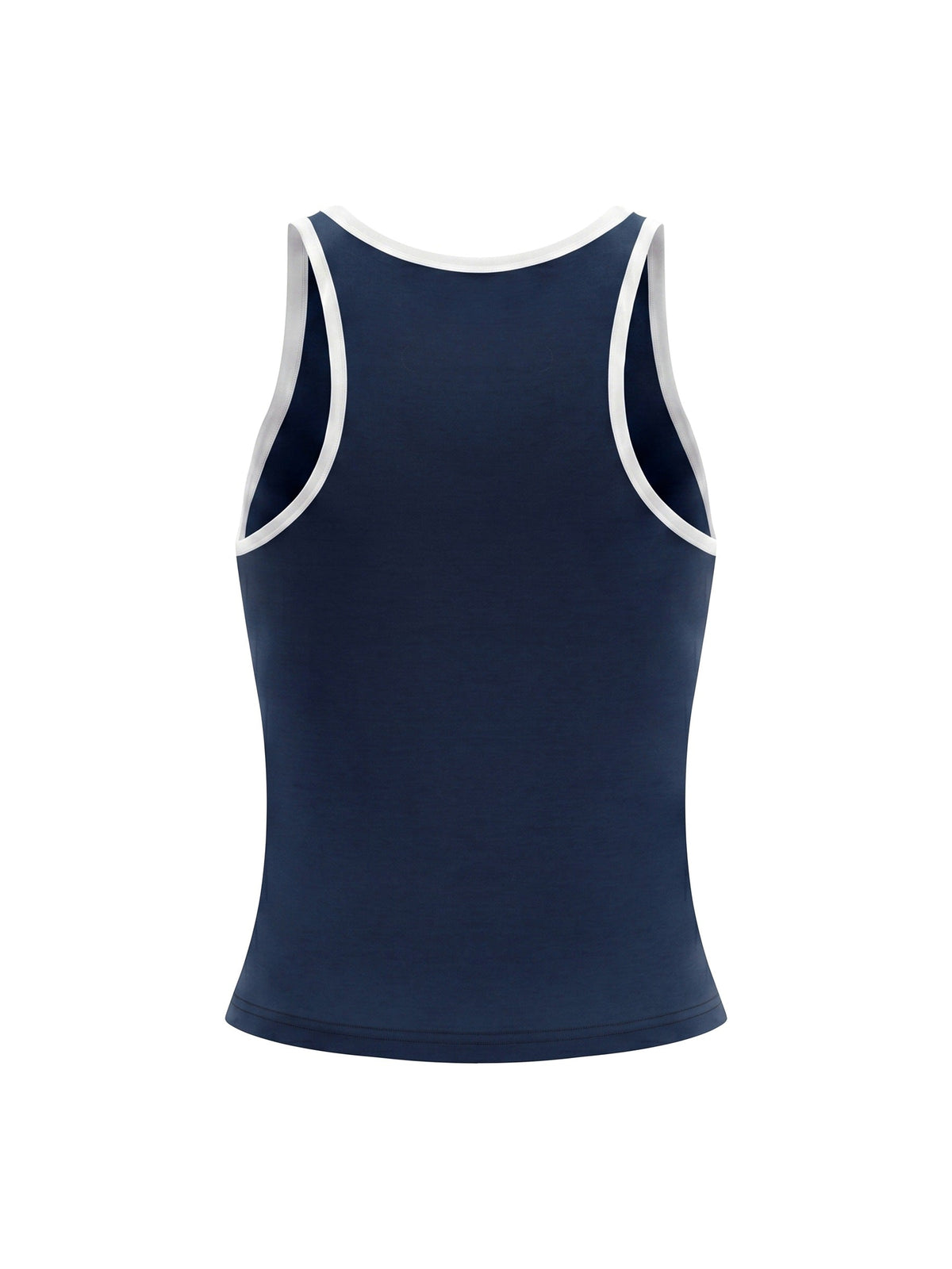 Women's Color Block Cropped Tank Top
