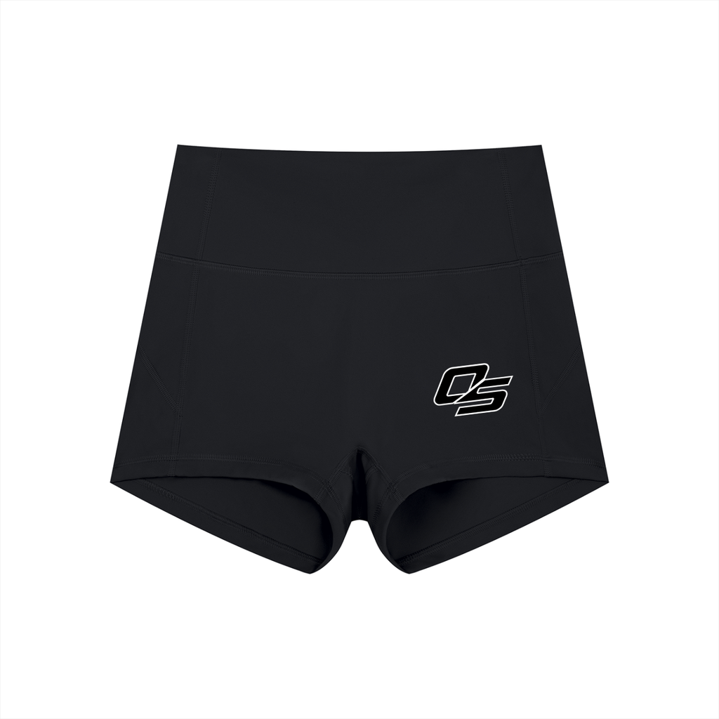 Off Script Women’s High-Waist Yoga Shorts