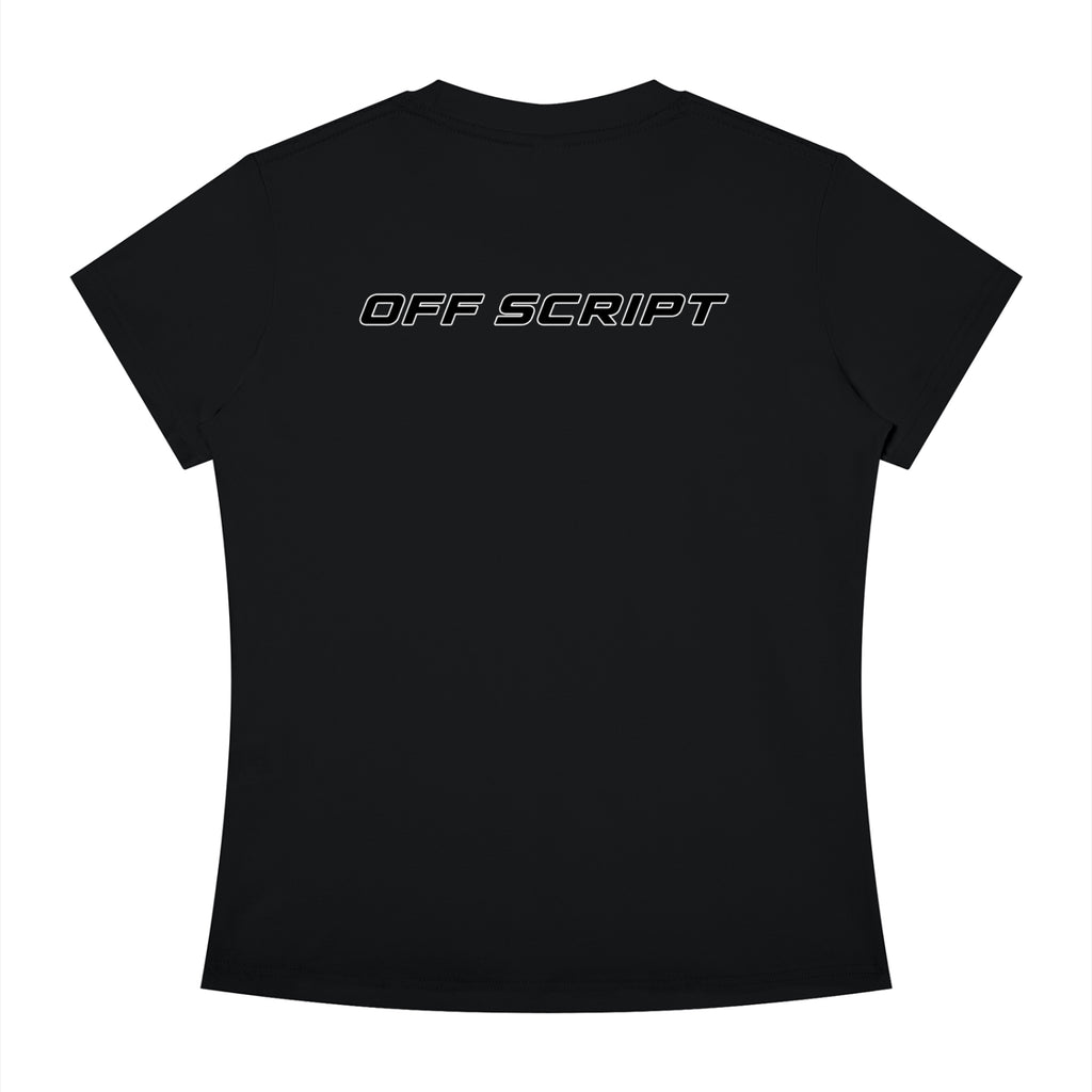 Drop Bear Women's Slim Fit Crewneck T-Shirt - Black back