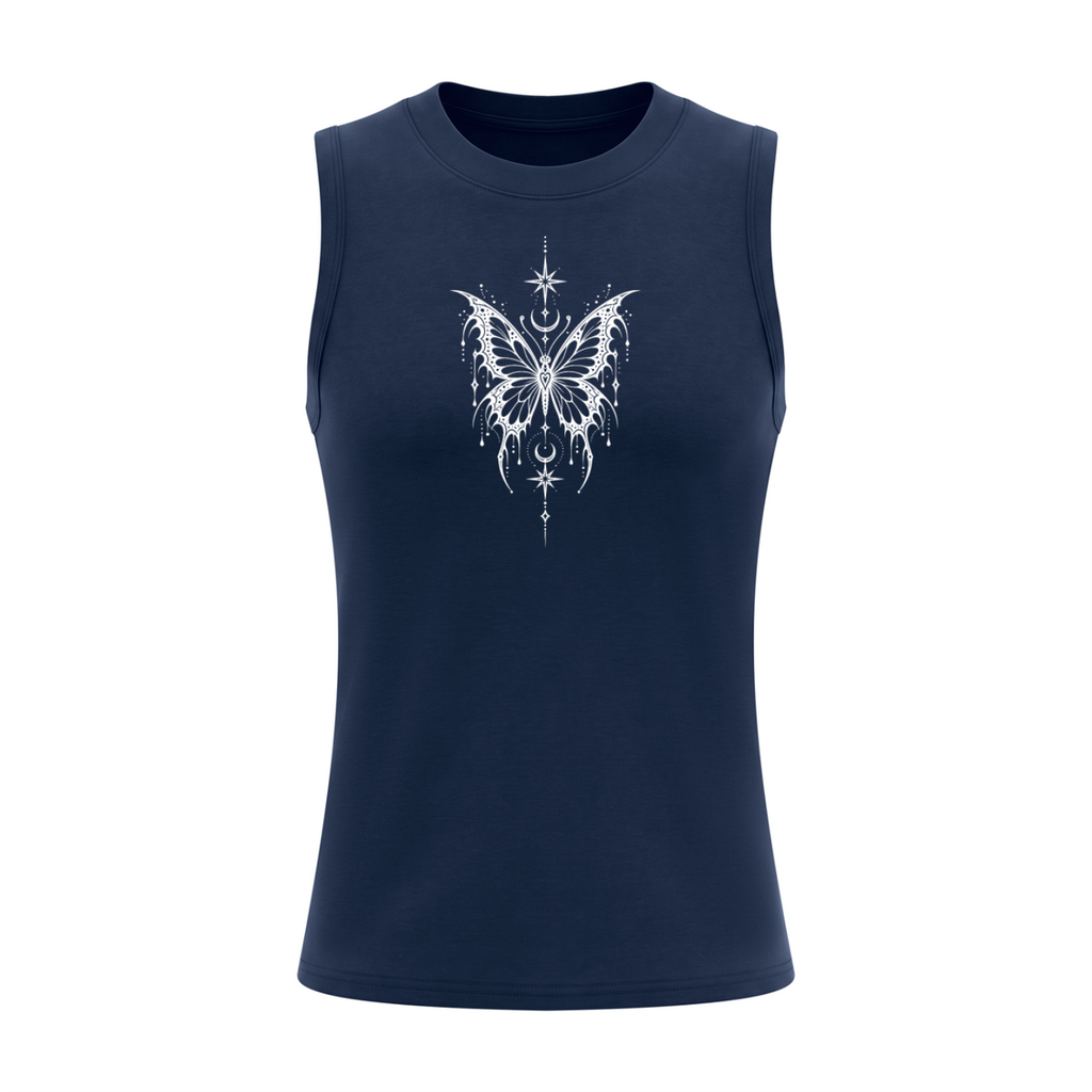 Celestial Butterfly Women’s Slim Tank Top