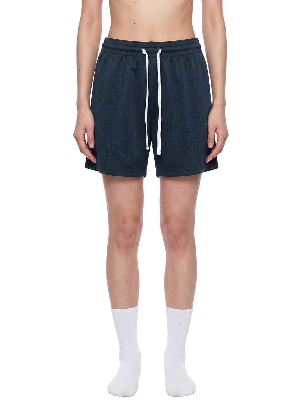 Mesh Drawstring Shorts