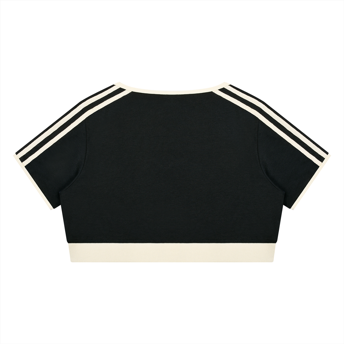 Women’s Color Block Crop T-Shirt