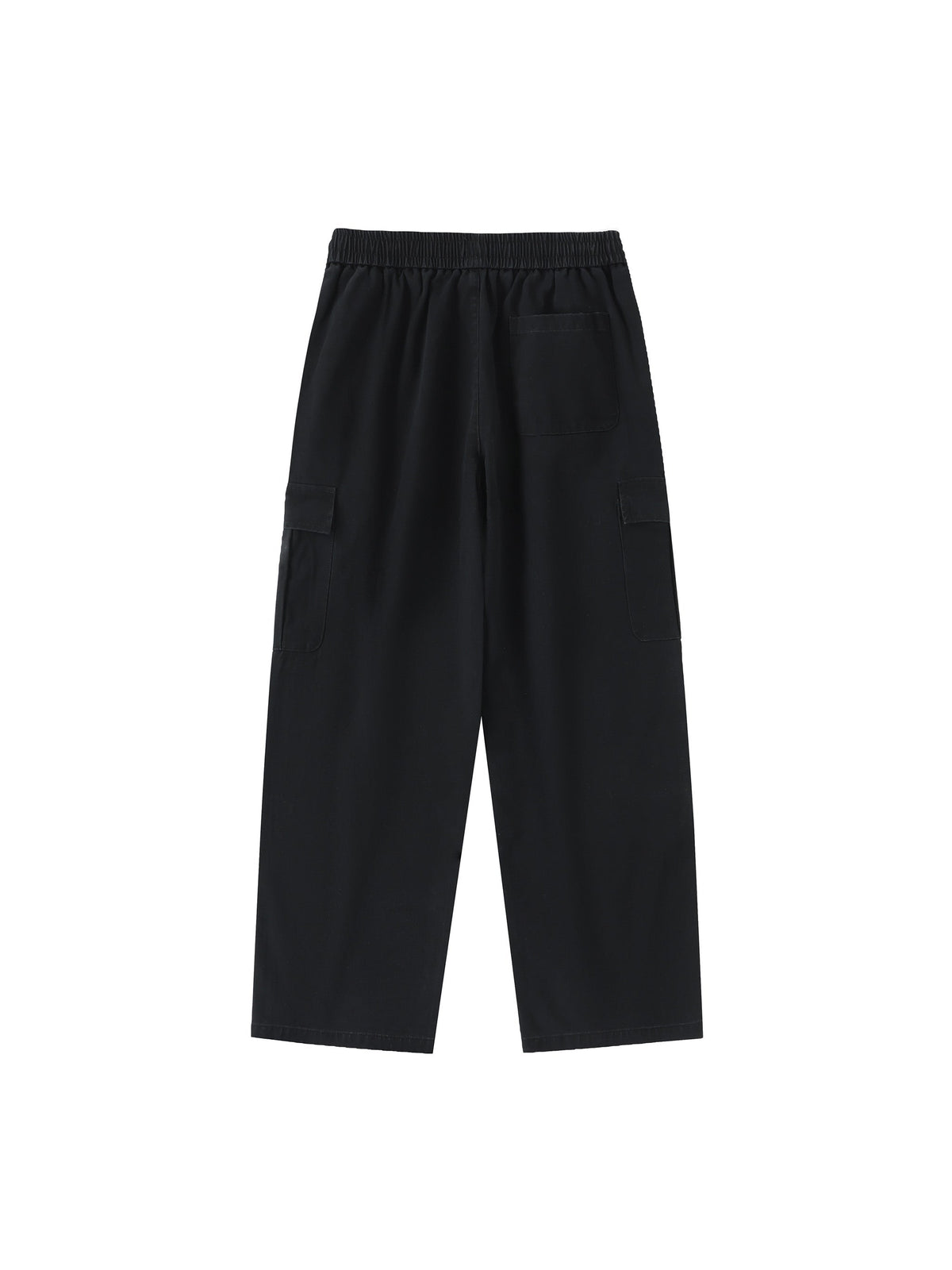 Men’s Drawstring Waist Straight-Leg Cargo Pants