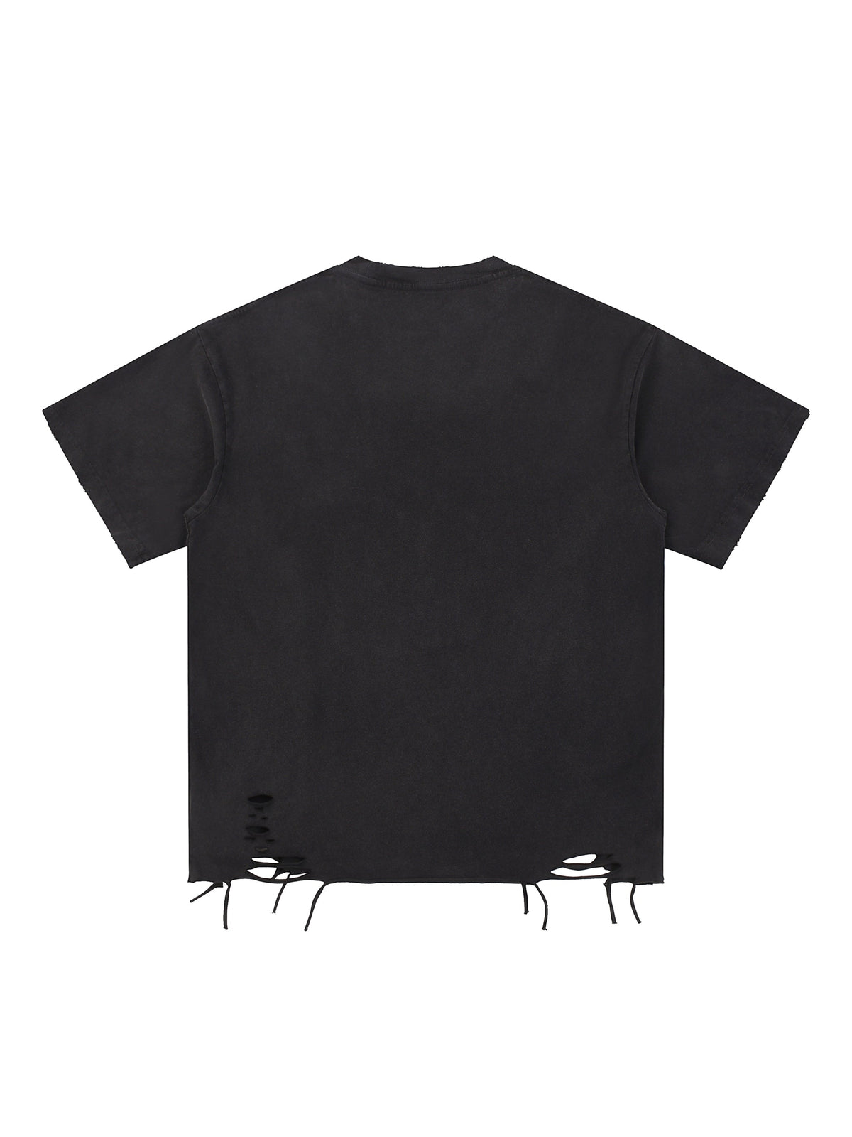 Unisex Snow-Washed Raw-Hem T-Shirt gallery view