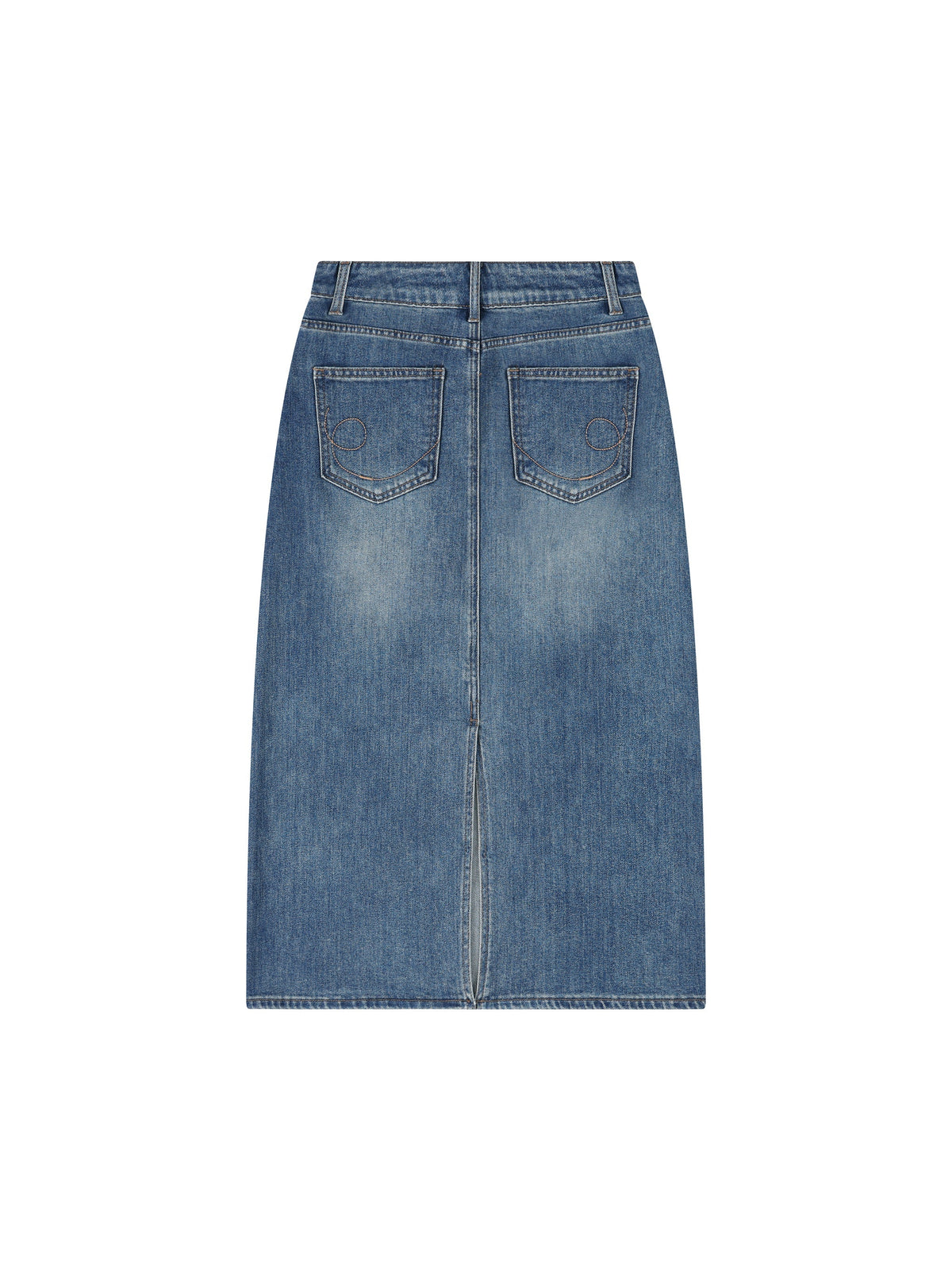 Women’s Vintage Wash Denim Skirt
