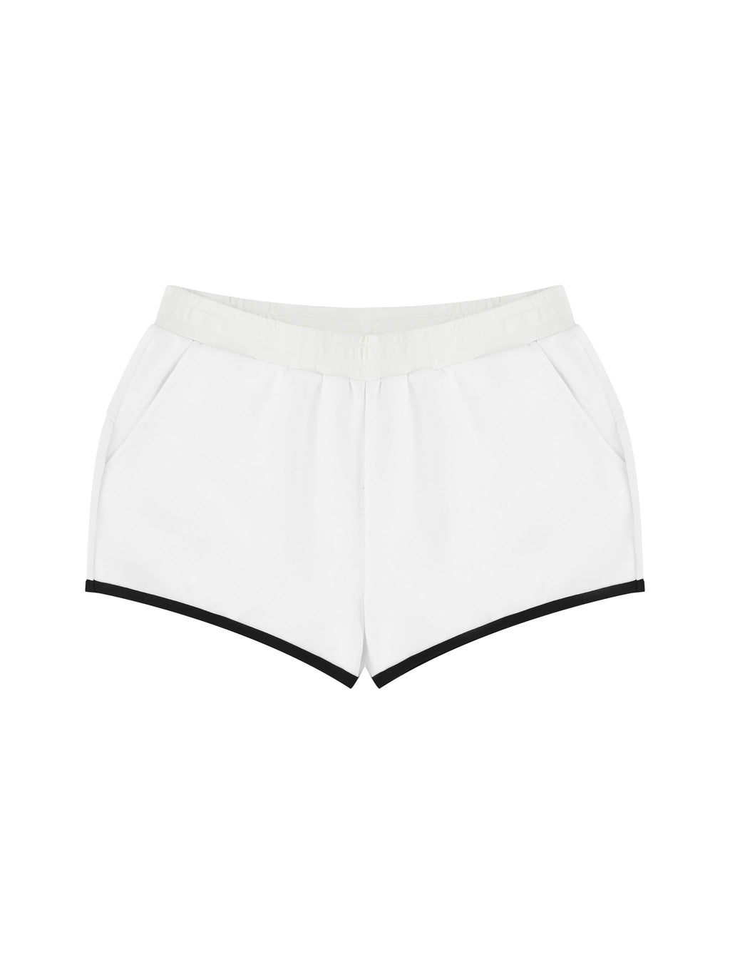 Women’s Retro Contrast Binding Shorts