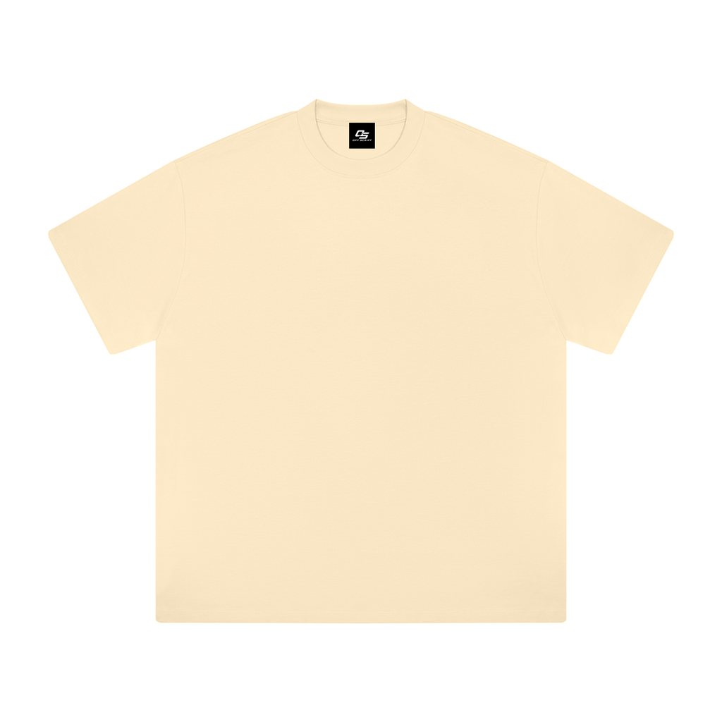 Apricot Heavyweight Drop Shoulder T-Shirt front product view
