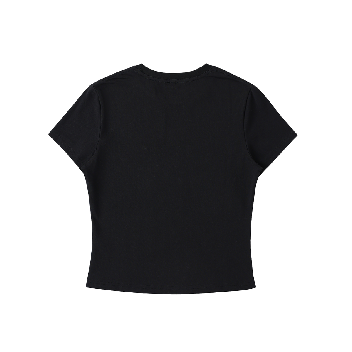 Off Script Christmas Women's Bodycon Graphic T-Shirt – Black alternate view