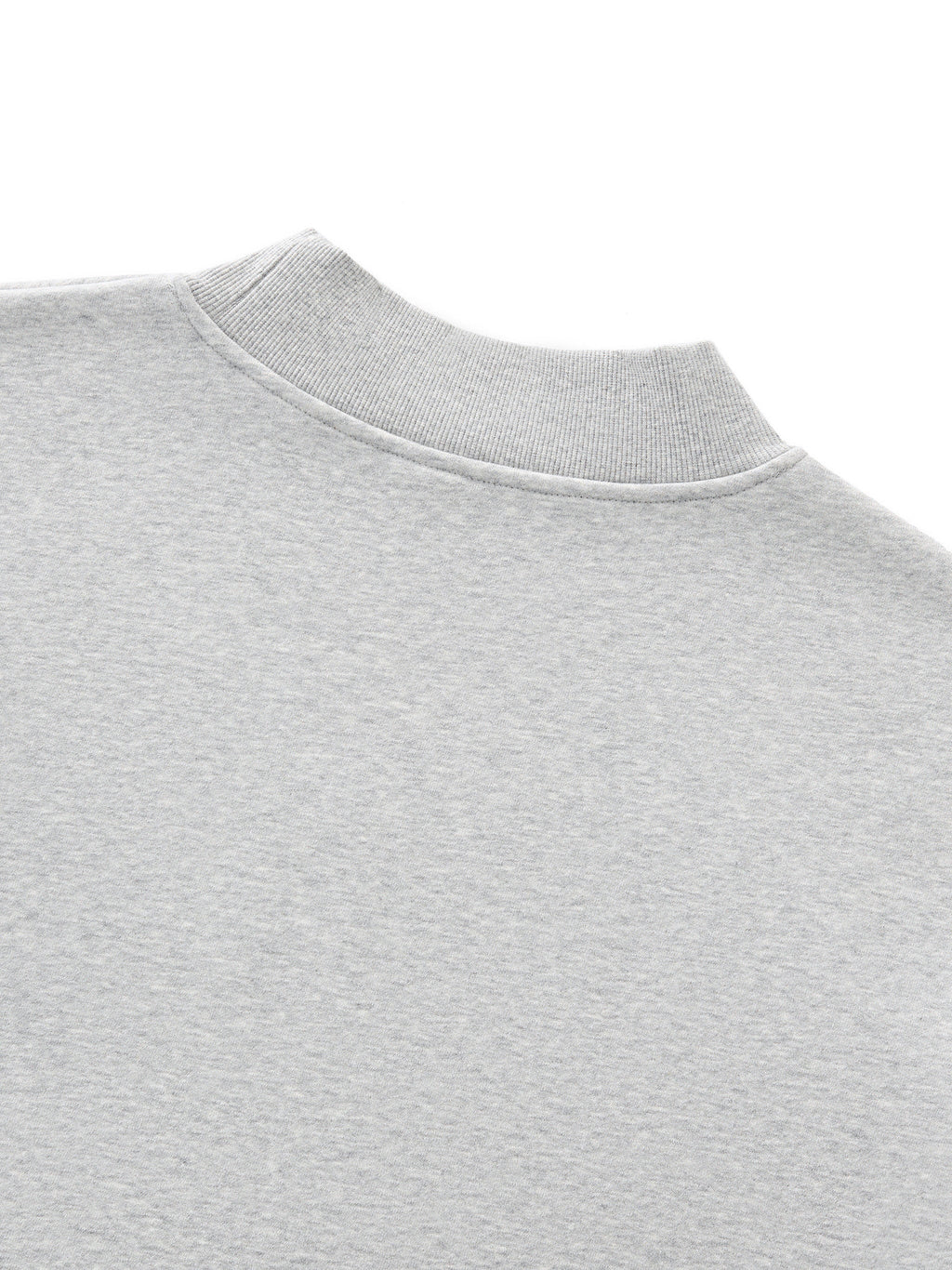 Essential Fleece Mock-Neck Crew Sweatshirt – product view 17