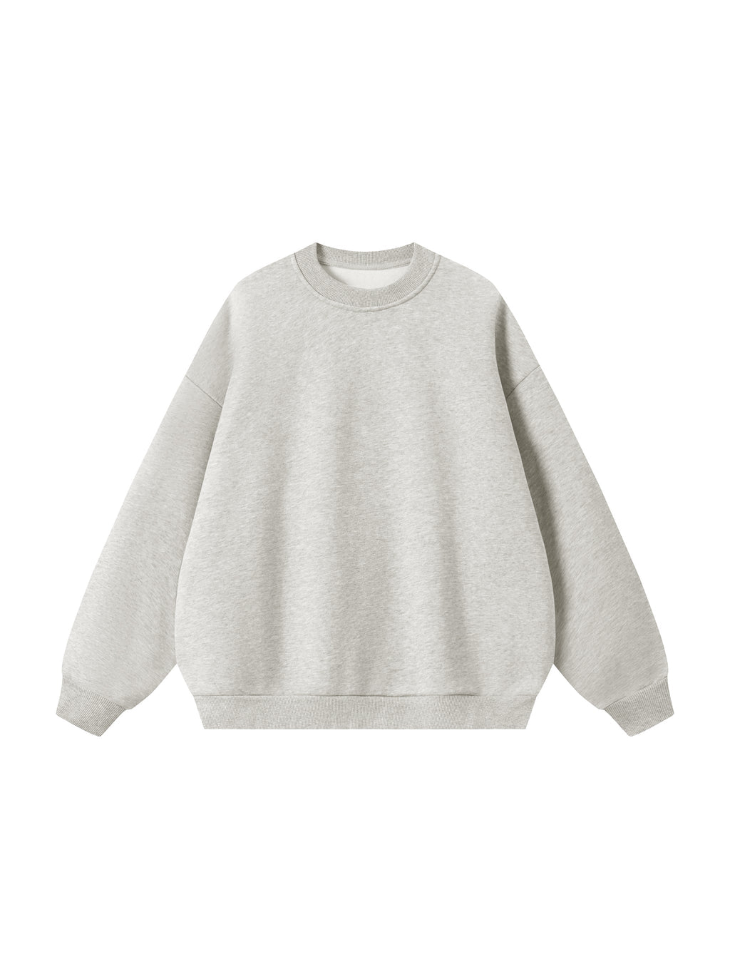 Boxy Fleece Crewneck Sweatshirt