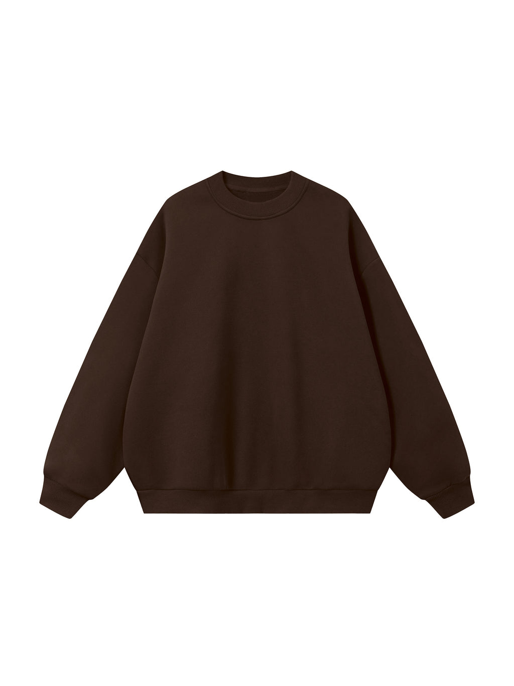 Boxy Fleece Crewneck Sweatshirt