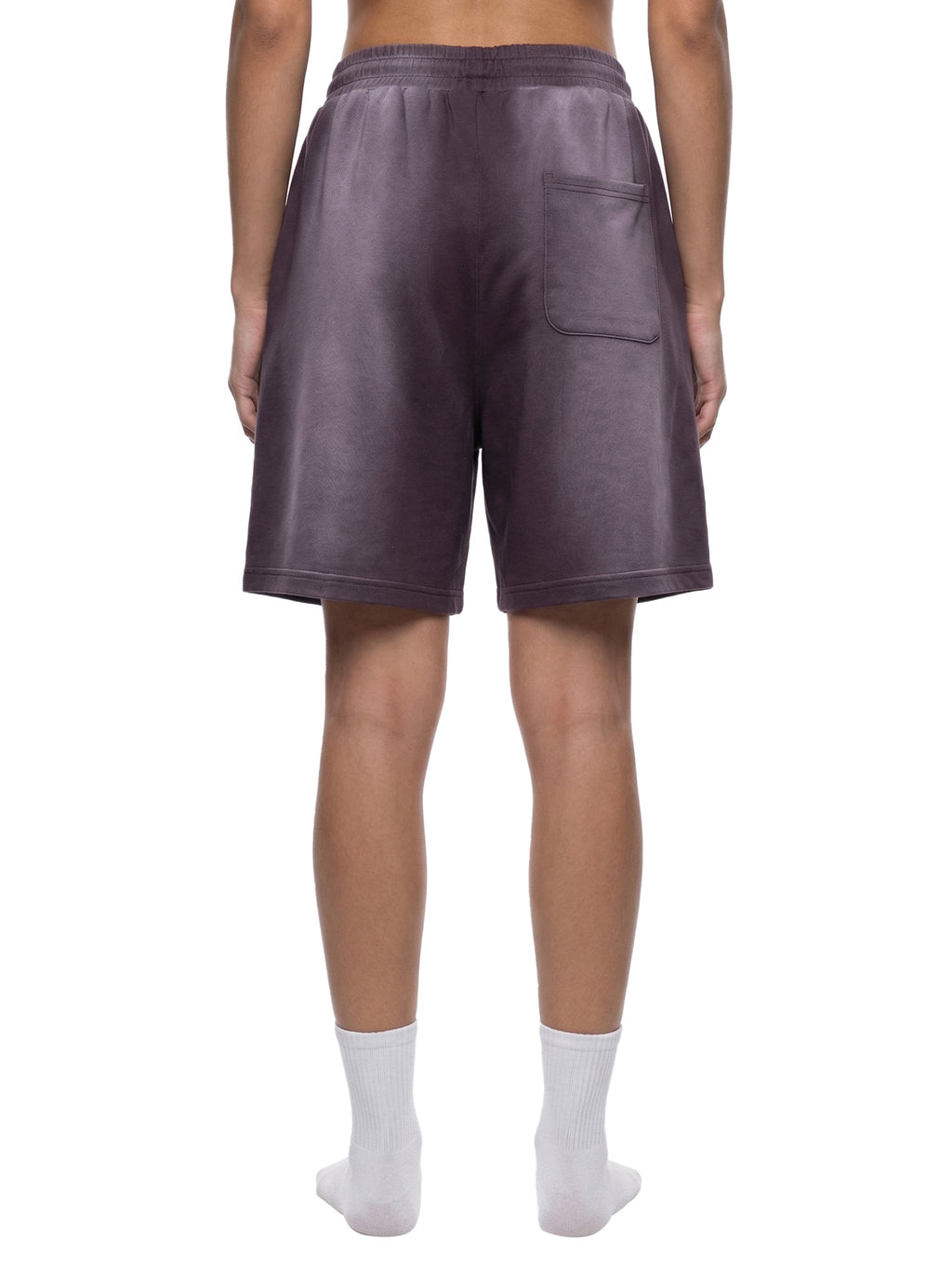 Sun-Faded Distressed Shorts