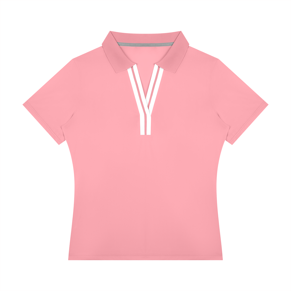 Women’s Color Block Polo Shirt