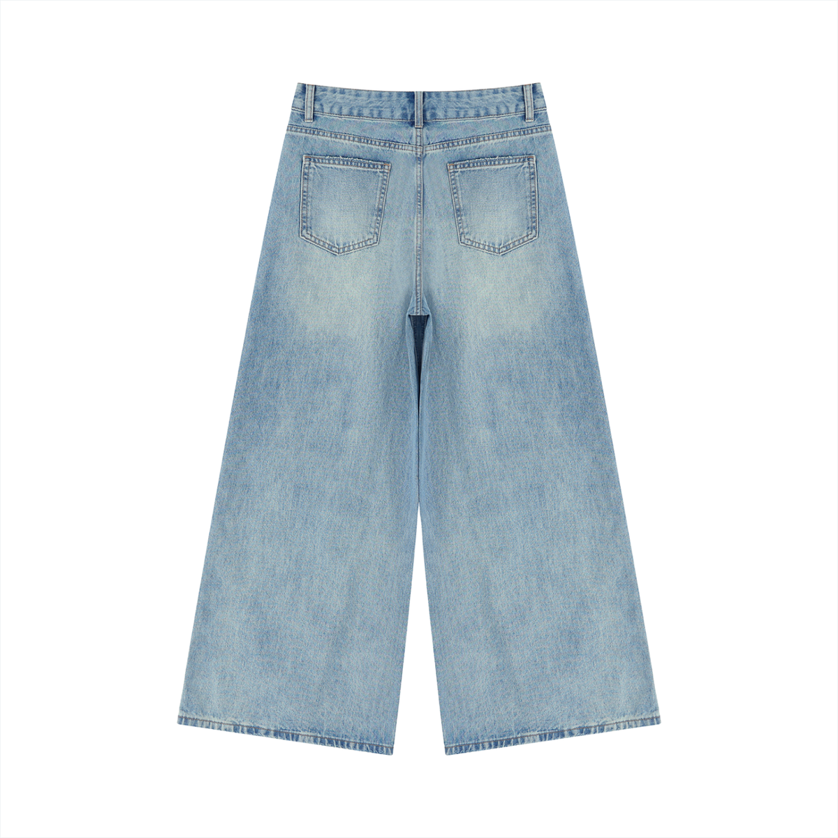 Women’s Vintage Wash Wide Leg Jeans