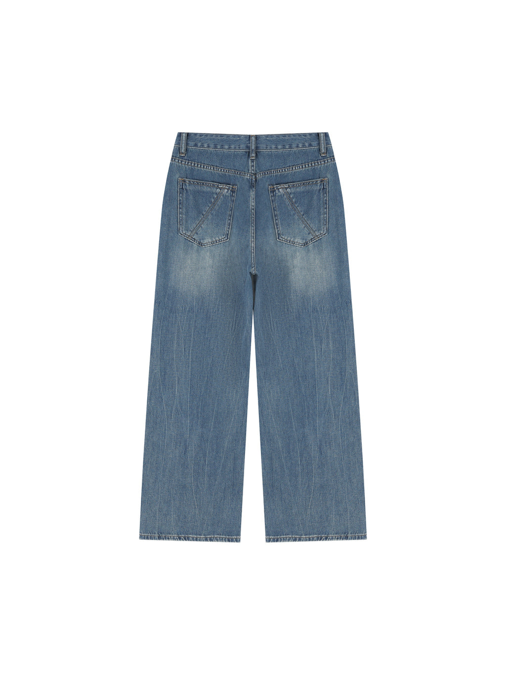 Women’s Vintage Wash Wide Leg Jeans