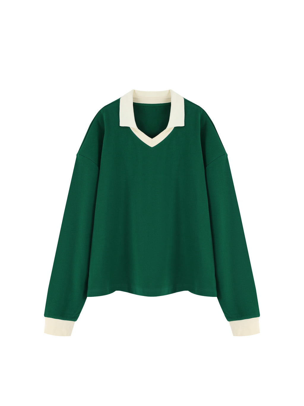Unisex Color Block Long Sleeve Sweatshirt